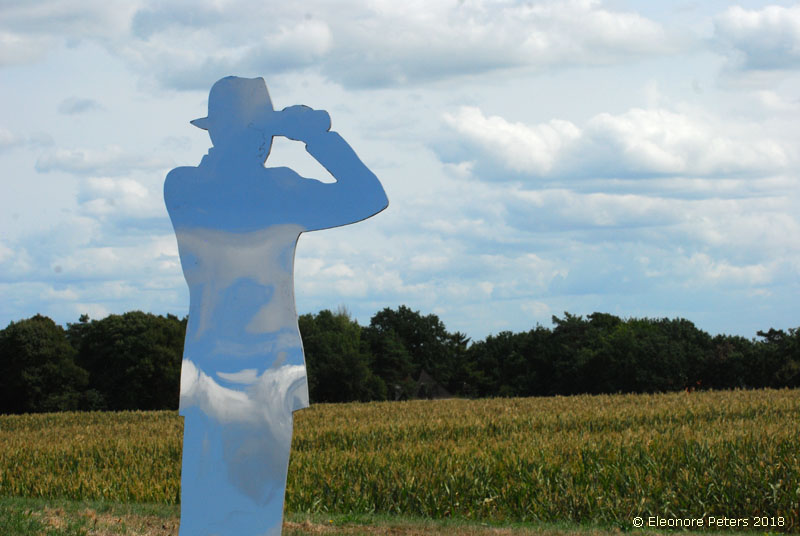 Spiegelopjekt in Worpswede