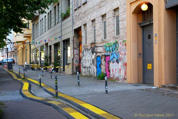 straße in Berlin, Prenzlauer Berg 2017