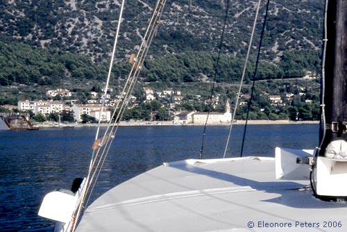 Kloster vom Boot aus