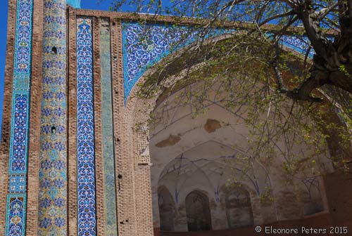 Iwan unter den Minaretten Freitagsmoschee