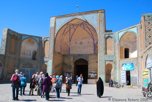 Qazvin Freitagsmoschee Eingang