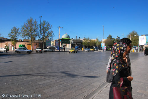 Platz in Qazvin