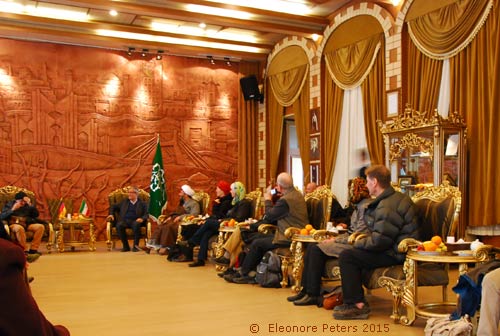 Besuch beim Bürgermeiste in Tabriz