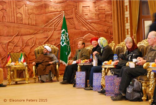 Besuch beim Bürgermeiste in Tabriz