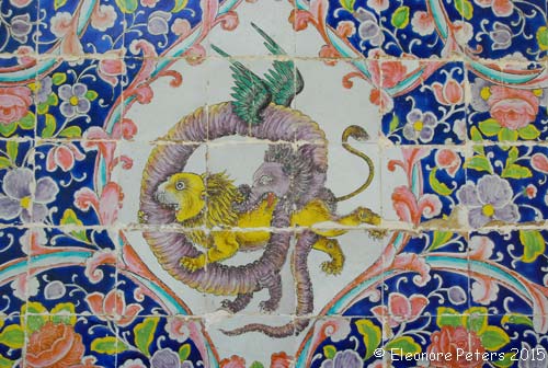 Fayence Golestan Palast Teheran