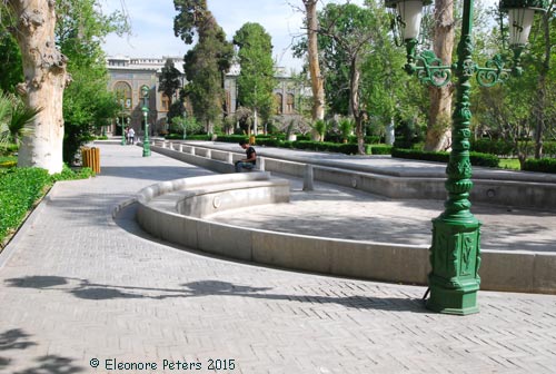 Parkanlage des Golestan Palasts
