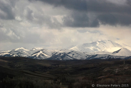 Berge zwischen Zandjan und Tabris