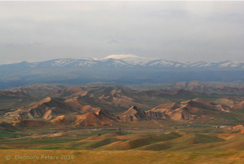Berge zwischen Zandjan und Tabris