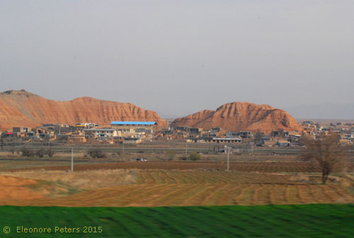 Berge zwischen Zandjan und Tabris Dorf