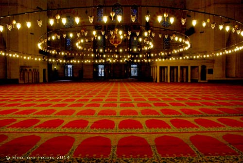 Betraum der Sueleymaniye-Moschee