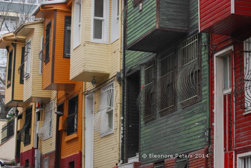 Holzhäuser in Istanbul