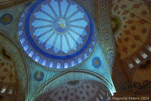 Kuppel der Blauen Moschee