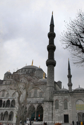 Minarett der Blauen Moschee