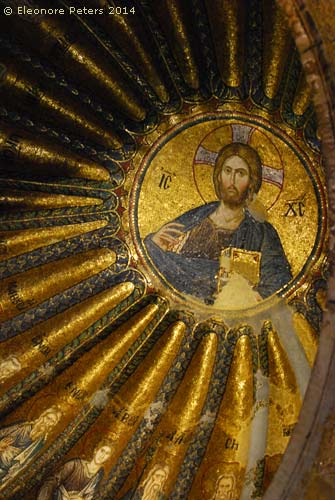 Deckenmosaik Jesus Christus Byzantinische Chora-Kirche
