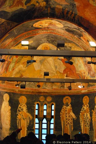 Fresken in der Byzantinischen Chora-Kirche in Istanbul