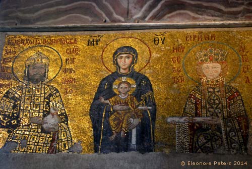 Christliche Mosaiken in der Hagia Sofia