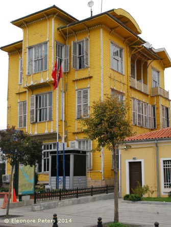 Altes Holzhaus in Istanbul