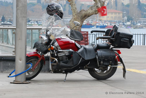 Motorrad in Kaikoey