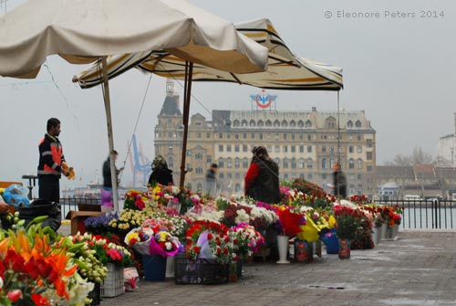 Kadikoey Blumenstand