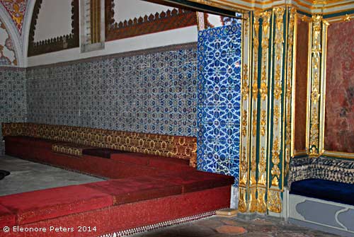 Empfangsraum im Topkapi Palast Istanbul