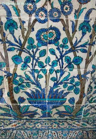 Kachelwände im Topkapi Palast Harem