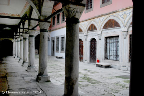 Konkubinenbad im Harem des Topkapi Palastes in Istanbul