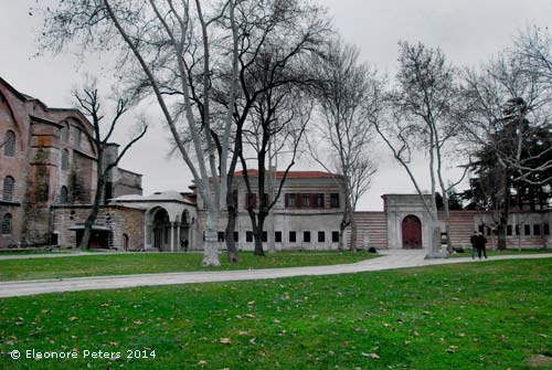Vorhof zum Topkapi Palast in Istanbul