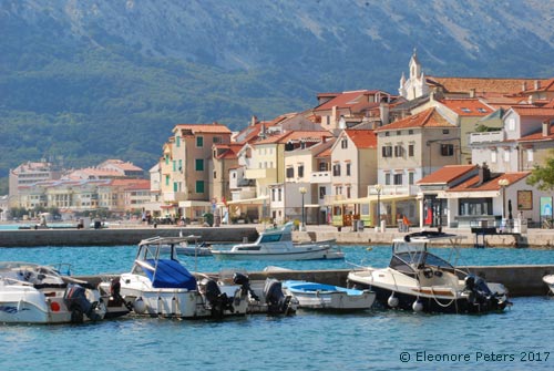 Insel Krk Zentrum von Baska