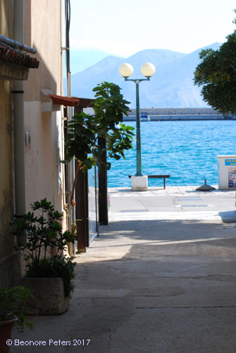 Krk Gasse in Baska