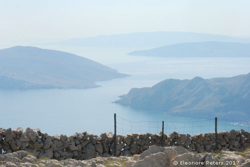 Krk Mondplateau mit Meerblick