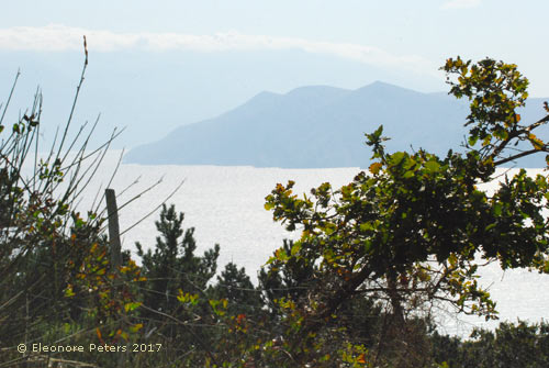 Krk Berg Zakam mit Meerblick
