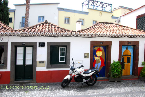 Funchal Altstadt Wandmalereien