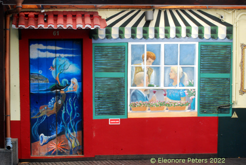 Funchal, Altstadtviertel mit bemalten Häusern