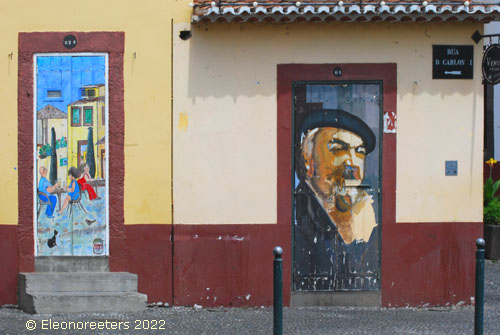 Funchal Madeira, Murales Altstad