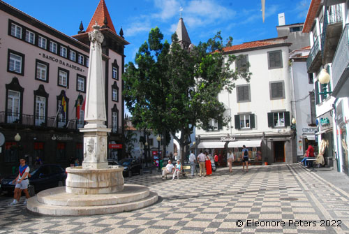 Funchal Platz im Zentrum