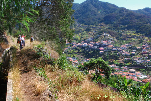 Madeira, Levada Wanderweg