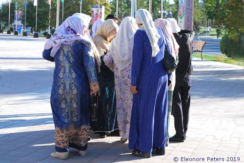 Gruppe Frauen Usbekistan
