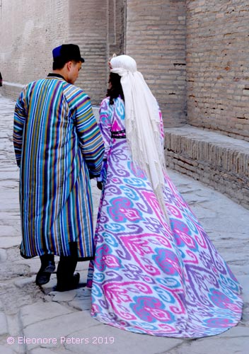 Hochzeitspaar in Chiwa