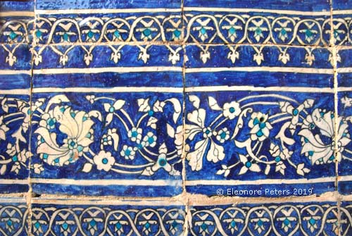 Detail von Kacheln