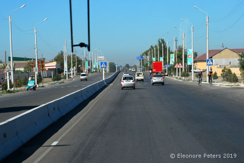 Ausfallstraße Samarkand