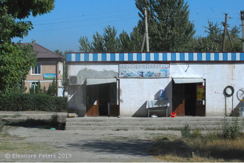 Ladengeschäft an der Straße nach Buchara