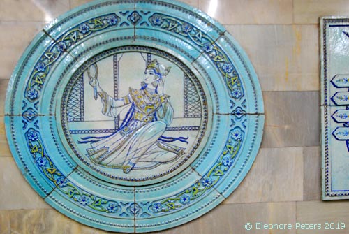 Orientalisches Fliesendekor U-Bahnhof Taschkent