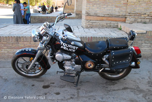 Tourist Police Motorrad
