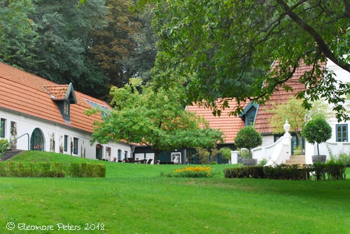 Barkenhof von der Parkseite aus betrachtet