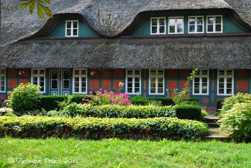 Worpswede Rathaus mit Garten