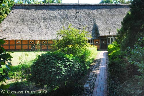 Reet gedecktes Bauernhaus Fischerhude