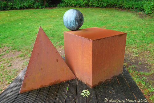 Worpswede vor der Galerie Altes Rathaus