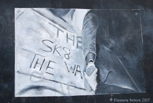 East Side Gallery Flucht über die Mauer