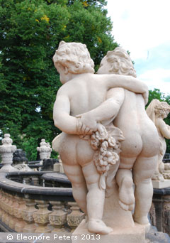 Putten im Dresdner Zwinger