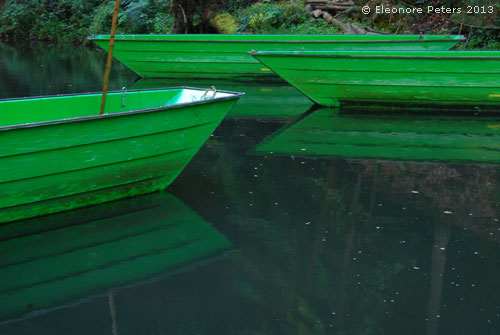 Boote an der Edmundsklamm